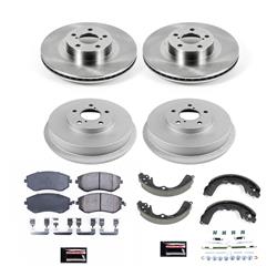 PowerStop Autospecialty Stock Replacement Disc and Drum Brake Kits for 2003-2008 FORESTER - KOE15467DK