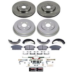 PowerStop Autospecialty Stock Replacement Disc and Drum Brake Kits for 2015-2017 TRAX - KOE15490DK