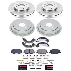 PowerStop Autospecialty Stock Replacement Disc and Drum Brake Kits for 2013-2017 ACCENT - KOE15494DK