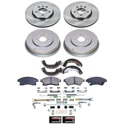 PowerStop Autospecialty Stock Replacement Disc and Drum Brake Kits for 2011-2015 CRUZE, 2016 CRUZE LIMITED - KOE15522DK