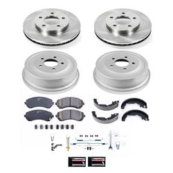 PowerStop Autospecialty Stock Replacement Disc and Drum Brake Kits for 2001-2005 AZTEK - KOE15534DK