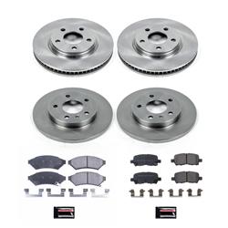 PowerStop Z17 Evolution Plus Stock Replacement Brake Kits for 2005-2008 GRAND PRIX, 2005-2009 LACROSSE - KOE1589