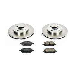 PowerStop Z17 Evolution Plus Stock Replacement Brake Kits for 2005-2010 COBALT, 2007-2009 G5, 2003-2007 ION - KOE1604