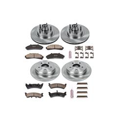 PowerStop Z17 Evolution Plus Stock Replacement Brake Kits for 1995-2001 EXPLORER, 1997-2001 MOUNTAINEER, 1998-2002 RANGER - KOE1855