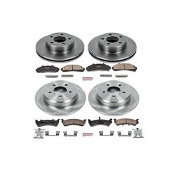 PowerStop Z17 Evolution Plus Stock Replacement Brake Kits for 1995-2001 EXPLORER, 1998-2001 MOUNTAINEER - KOE1861