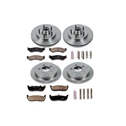 PowerStop Z17 Evolution Plus Stock Replacement Brake Kits for 1999-2000 F-150 - KOE1881