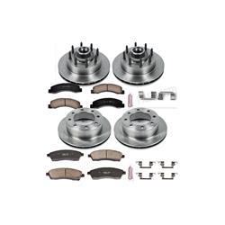 PowerStop Z17 Evolution Plus Stock Replacement Brake Kits for 1999-2001 F-250 SUPER DUTY, 1999-2002 F-350 SUPER DUTY - KOE1892