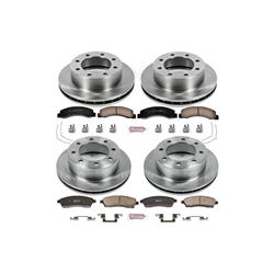 PowerStop Z17 Evolution Plus Stock Replacement Brake Kits for 1999-2004 F-350 SUPER DUTY, F-250 SUPER DUTY, 2000-2005 EXCURSION - KOE1906