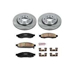 PowerStop Z17 Evolution Plus Stock Replacement Brake Kits for 2005-2007 TITAN, QX56, 2005-2006 ARMADA - KOE211