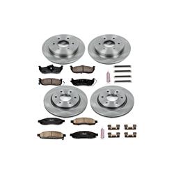 PowerStop Z17 Evolution Plus Stock Replacement Brake Kits for 2005-2007 TITAN, QX56, 2005-2006 ARMADA - KOE212