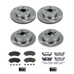 PowerStop Z17 Evolution Plus Stock Replacement Brake Kits for 2003-2007 LIBERTY - KOE2162