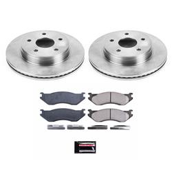 PowerStop Z17 Evolution Plus Stock Replacement Brake Kits for 2003-2005 RAM 1500 - KOE2167