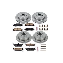 PowerStop Z17 Evolution Plus Stock Replacement Brake Kits for 2003-2004 DAKOTA - KOE2188