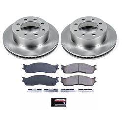 PowerStop Z17 Evolution Plus Stock Replacement Brake Kits for 2003-2008 RAM 3500, RAM 2500, 2006-2008 RAM 1500 - KOE2203