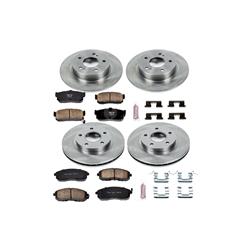 PowerStop Z17 Evolution Plus Stock Replacement Brake Kits for 2000-2001 I30 - KOE2281