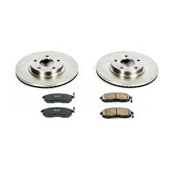 PowerStop Z17 Evolution Plus Stock Replacement Brake Kits for 2002-2006 ALTIMA, 2002-2004 I35, 2002-2003 MAXIMA - KOE2282
