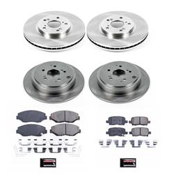 PowerStop Z17 Evolution Plus Stock Replacement Brake Kits for 2003-2008 PILOT - KOE2303