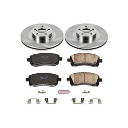 PowerStop Z17 Evolution Plus Stock Replacement Brake Kits for 2002-2003 IMPREZA, 2001 LEGACY, 2001-2002 OUTBACK - KOE2369