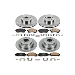 PowerStop Z17 Evolution Plus Stock Replacement Brake Kits for 2002-2003 IMPREZA - KOE2371