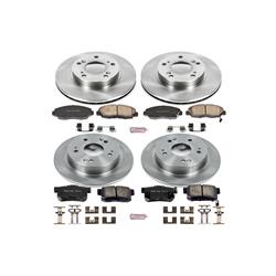 PowerStop Z17 Evolution Plus Stock Replacement Brake Kits for 2006-2011 CIVIC - KOE2385