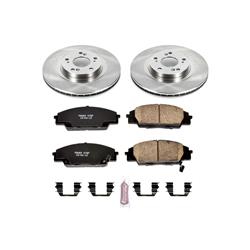 PowerStop Z17 Evolution Plus Stock Replacement Brake Kits for 2006-2011 CIVIC, 2002-2006 RSX - KOE2439
