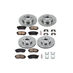PowerStop Z17 Evolution Plus Stock Replacement Brake Kits for 2001 I30 - KOE2703
