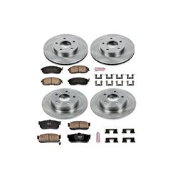 PowerStop Z17 Evolution Plus Stock Replacement Brake Kits for 1999-2001 MAXIMA - KOE2704