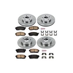 PowerStop Z17 Evolution Plus Stock Replacement Brake Kits for 2001 MAXIMA - KOE2705