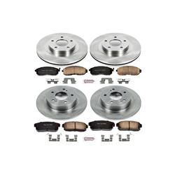 PowerStop Z17 Evolution Plus Stock Replacement Brake Kits for 2002-2004 I35, 2002-2003 MAXIMA - KOE2706