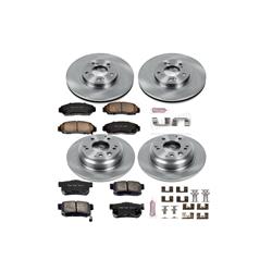 PowerStop Z17 Evolution Plus Stock Replacement Brake Kits for 1999-2001 RL - KOE2715