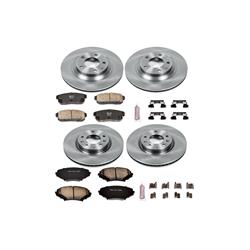 PowerStop Z17 Evolution Plus Stock Replacement Brake Kits for 2004-2008 RX-8 - KOE2725