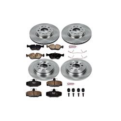 PowerStop Z17 Evolution Plus Stock Replacement Brake Kits for 1998-1999 V70 - KOE2736