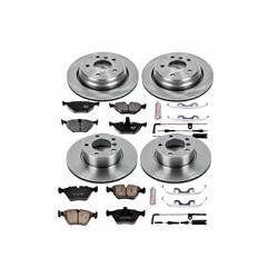 PowerStop Z17 Evolution Plus Stock Replacement Brake Kits for 2001-2003 525I, 1999-2000 528I - KOE2747