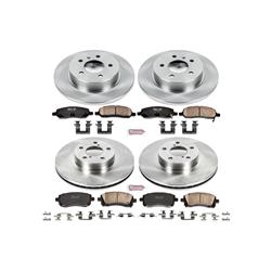 PowerStop Z17 Evolution Plus Stock Replacement Brake Kits for 2000-2002 LEGACY, 2000 OUTBACK - KOE2749