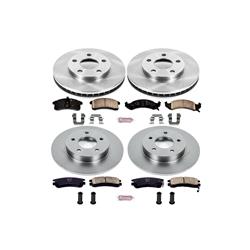PowerStop Z17 Evolution Plus Stock Replacement Brake Kits for 1993 ALLANTE, 1992-1993 RIVIERA, 1992 TORONADO - KOE2760