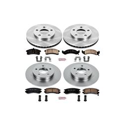 PowerStop Z17 Evolution Plus Stock Replacement Brake Kits for 1992-1993 ELDORADO, SEVILLE - KOE2762