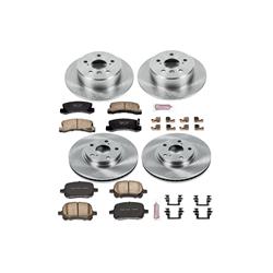 PowerStop Z17 Evolution Plus Stock Replacement Brake Kits for 1999-2001 RX300 - KOE2774
