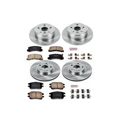 PowerStop Z17 Evolution Plus Stock Replacement Brake Kits for 2002-2003 RX300 - KOE2775