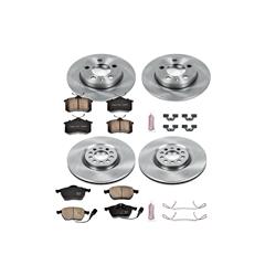 PowerStop Z17 Evolution Plus Stock Replacement Brake Kits for 2000-2006 TT QUATTRO - KOE2795