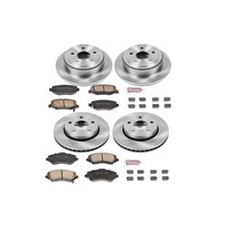 PowerStop Z17 Evolution Plus Stock Replacement Brake Kits for 2007-2017 WRANGLER, 2018 WRANGLER JK - KOE2798