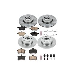 PowerStop Z17 Evolution Plus Stock Replacement Brake Kits for 1996-1998 A4 QUATTRO - KOE2799