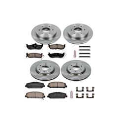 PowerStop Z17 Evolution Plus Stock Replacement Brake Kits for 2006-2007 ARMADA, QX56 - KOE2804