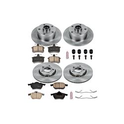 PowerStop Z17 Evolution Plus Stock Replacement Brake Kits for 1996-1997 A4 - KOE2823