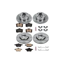 PowerStop Z17 Evolution Plus Stock Replacement Brake Kits for 1997-1998 A4 - KOE2824