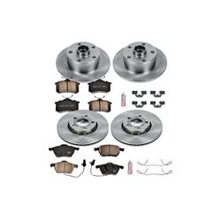 PowerStop Z17 Evolution Plus Stock Replacement Brake Kits for 1999-2001 A4 - KOE2825