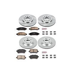 PowerStop Z17 Evolution Plus Stock Replacement Brake Kits for 2004-2007 FREESTAR, MONTEREY - KOE2828