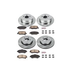 PowerStop Z17 Evolution Plus Stock Replacement Brake Kits for 2008-2012 LIBERTY, 2007-2011 NITRO - KOE2832