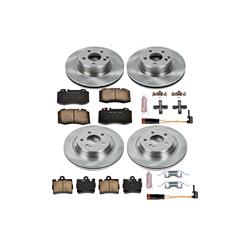 PowerStop Z17 Evolution Plus Stock Replacement Brake Kits for 2002-2003 S500 - KOE2851