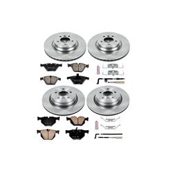 PowerStop Z17 Evolution Plus Stock Replacement Brake Kits for 2009-2010 335I XDRIVE, 2007-2008 335XI - KOE2883