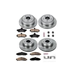 PowerStop Z17 Evolution Plus Stock Replacement Brake Kits for 2005-2006 GTO - KOE2893